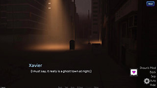 The Awakening 12: Liz's HJ & BJ on Xavier in Academy Toilet