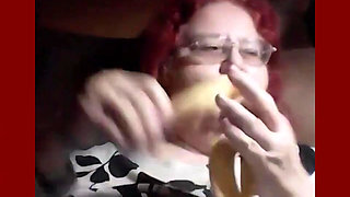 Naughty Banana Eater Nurse Vicki