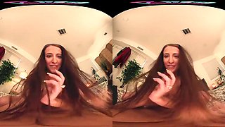 Aubree Valentine - consumated passion: Blowjob, Doggy  Cowgirl VR Porn