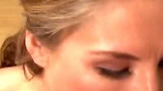 Step brother with big black cock secretly fucks horny teen Eden nd Cums all over her