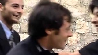 European Brunette Fucks Outdoors