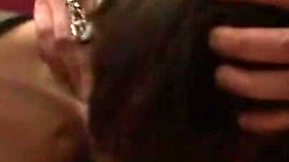 Humiliating whipping and dick sucking