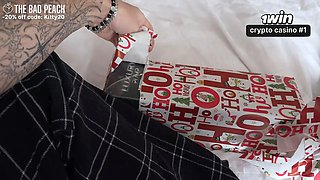 Step Sister Prank Her Step Brother On His Birthday - Step Sis Caught Me Jerking Off - THE BAD PEACH