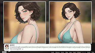With Great Pleasure #12 - Animated Ai XXX Game - a Hot Foot Job with a MILF