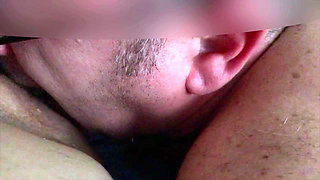 A juicy pussy lick culminating in an intense orgasm