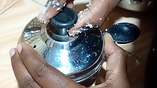 Desi Wife Fucking in Kitchen
