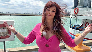 Mrflourish Podcast at Chicago Navy Pier with Guest Adult Superstar Syren De Mer