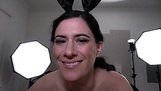 XXXJobInterviews - Hope Fontaine - Interviews As Sexy Bunny