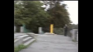 Stunning Blonde German Chick Loves Pissing in Public