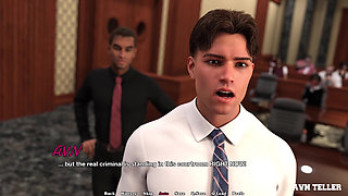 Busty Judge MILF's Pussy Destroyed by Hung Student Lawyer After Court Session - Law College Part 1