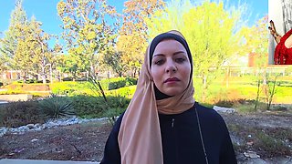 Piss on Face of Saudi Mother Fatima Al-Massari while Hijab