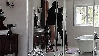 Femdom Bath Slave Bondage
