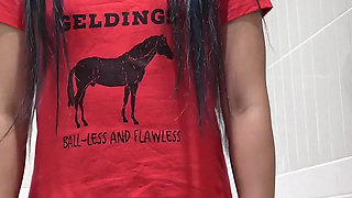 A Demonstration for My Toilet Slave