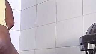 Horny Stepmom Gets Fucked up Inside Bathroom