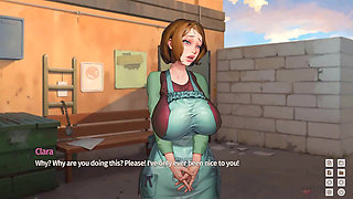Taffy Tales: Mature MILF Deepthroating Monster Cock and Covered in Cum on University Campus by Student - Episode 21