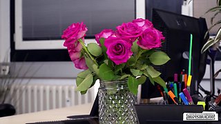 Nina Vegas Dominates Boy Toy in Steamy Office Game
