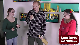 They dive into Strip Rock Paper Scissors with genuine enthusiasm