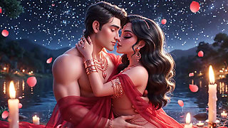 Desi Indian Couple Bedroom Mein Intense Romantic Sex - Gold Jewelry Wali Bhabhi Aur Husband Ki Hot Night