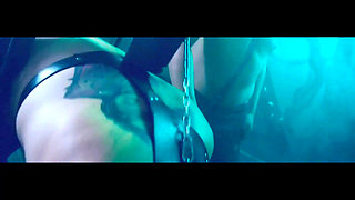 Mature Dommes Stretch Sub's Ass Gaping Wide with Strapons