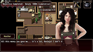 Fucking the Horny Farmer's Tits