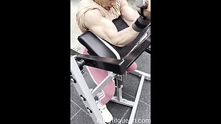 I can be your gym trainer I think you really need it