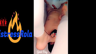 Arab Mistress Rola Slave Face Slapping
