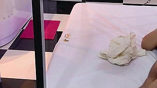 Threesome with Two Mexican Men and a Latina MILF Fucked in Front of Her Husband