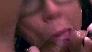 Nerdy Girl Caught Secretly in a Gangbang in the Toilet in Amsterdam