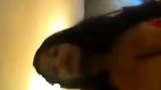 Big-Titted Indian Girl Masturbates on Webcam