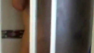 White Girl Takes a Shower, Look How Hot She Is