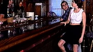 Vixenx Sexy brunette teen blowjob and ass licking