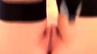 mature Skinny Teen In Black Stockings Anal Creampie