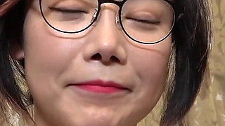 Korean Beauty with Her Glasses - Secretly Ample Bust Are Just Begging to Be Squeezed