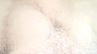Soaking my tired feet