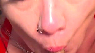 Micro Penis Gets Double BJ and Cumswap