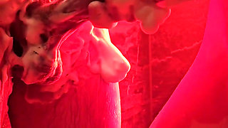 Real Couple Shower Sextape - Steamy Amateur Fuck with Stepdaddy in the Shower
