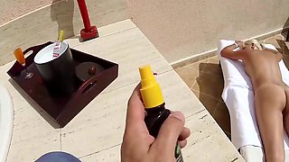 Outdoor Pov Fuck For Blonde Milf With Hairy Pussy - Jasmine Rouge