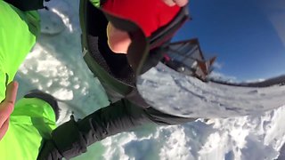 Hard Fuck Right Next To The Slopes - Tonny And Mia