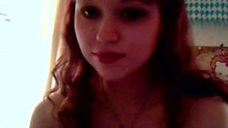 Pregnant Redhead's Solo Show
