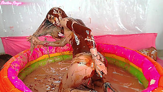 Wam!!! Anal Punishment with Slime and Brownie Dough