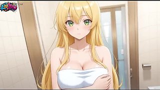 Supermarket Teen Girl Fucks Her Older Boss - Anime Hentai Romance