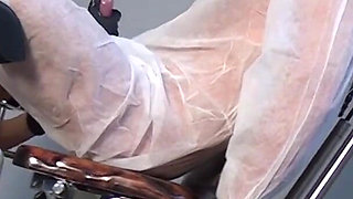 Barra Brass play with 2 big cocks of these bound men