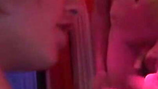 Mature Babe Double Stuffed in Sloppy Gangbang Frenzy