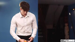 MILF Venus Teaches Young Man the Art of Oral Sex