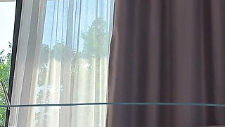 Big Tits Big Ass All Natural Hot Blonde Sharon Brings Her Skinny Horny BFF for a Try on Haul