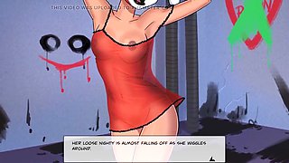 Strip club, cartoon anime sex, something