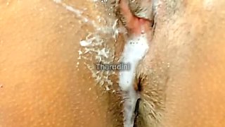 Tharumini_Official Sri Lankan College Girl Creampie Sex - Teen Student with Big Natural Tits
