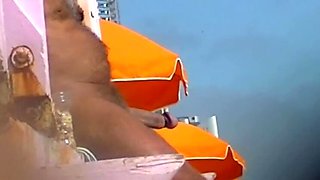 Hidden Camera Captures Cocks Cumming Near Wife on Nude Beach #1 – Hubby's Reality Porn