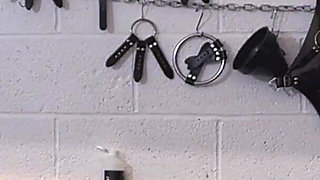 Mistressae with Two Subs: One Pegged, One Fisted at the Same Time