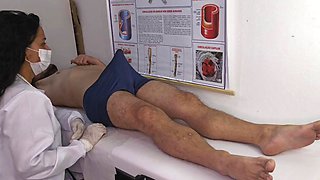 Brazilian Nurse Spots Patients Hardon